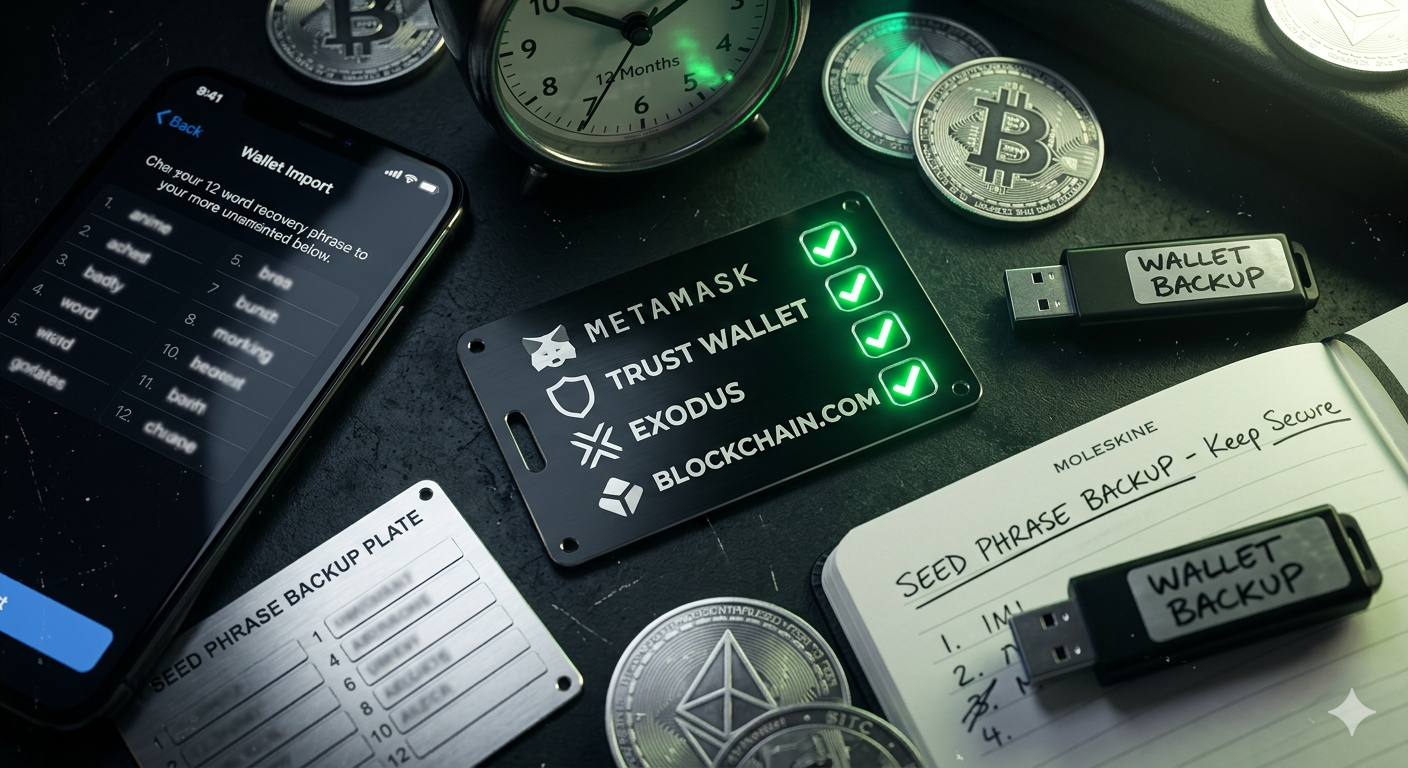 Buy Verified Crypto Wallet Accounts – Trust Wallet, MetaMask, Exodus, Blockchain.com, Ledger Live (Pre-Funded & Aged)