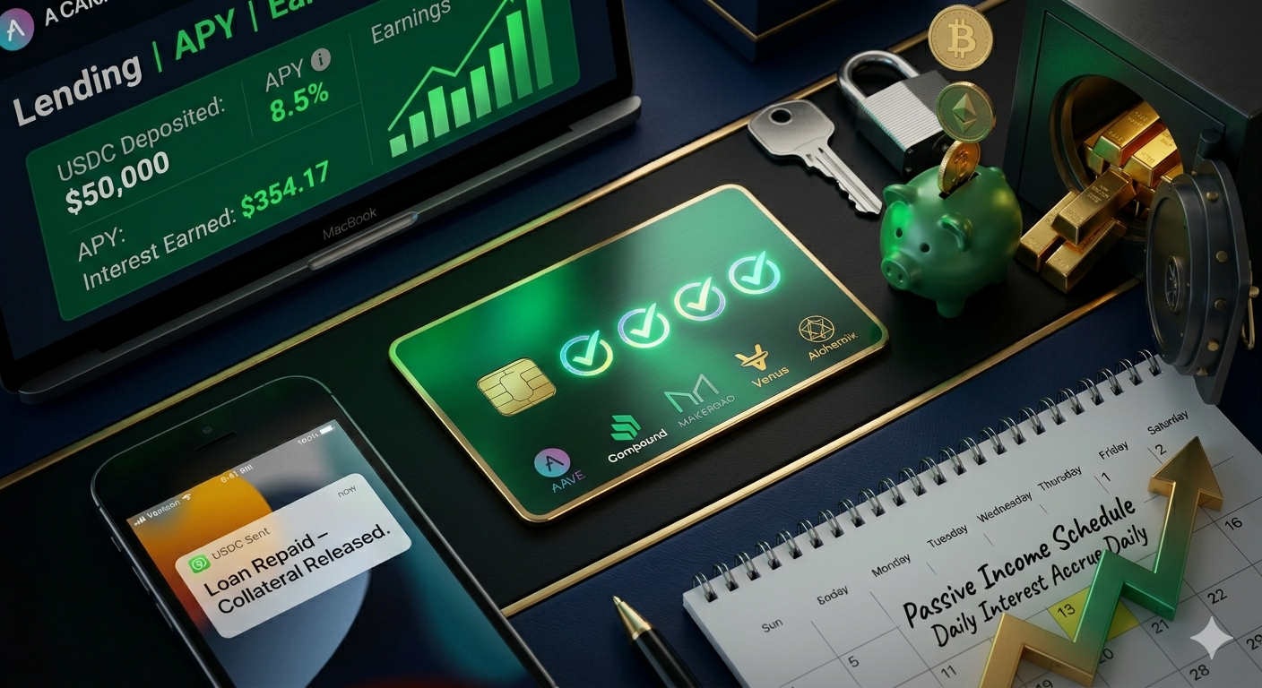 Buy Verified Crypto Lending Accounts – Aave, Compound, MakerDAO, Venus, Nexo, Ledn (Earn Interest, Borrow Crypto)
