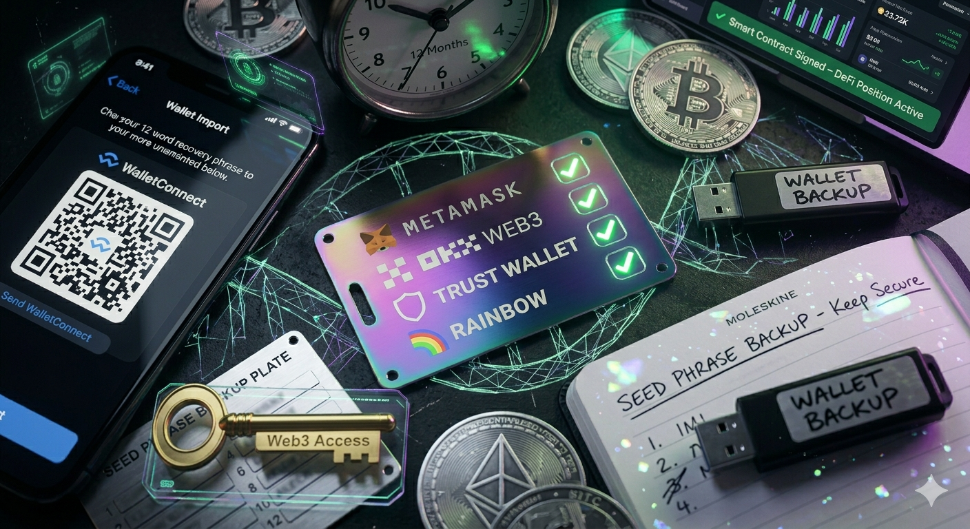 Buy Verified Web3 Wallet Accounts – WalletConnect, MetaMask, OKX Web3, Trust Wallet, Rainbow (DeFi Ready, Smart Contract Enabled)