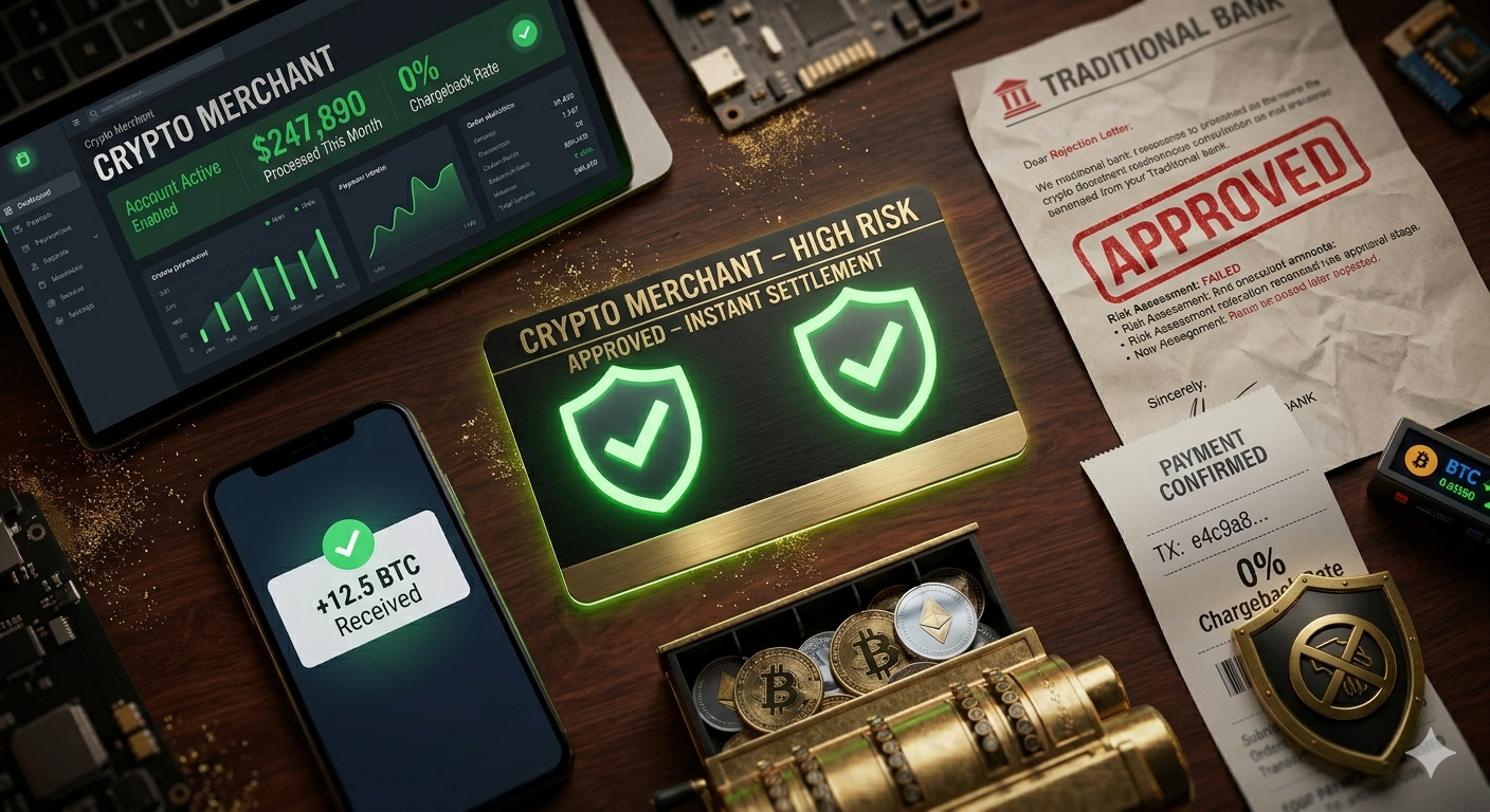 Buy Verified Crypto Merchant Accounts – Accept Crypto, Stablecoins & Fiat – High Risk Welcome, Instant Approval